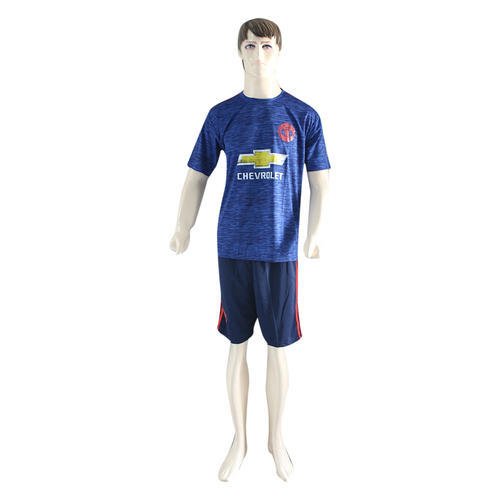 Sportswell Blue Color Soft Fabric Football Uniform for Boys & Mens