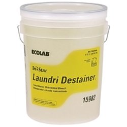 EcolabLaundry Destainer 5 (Five) Gallon Bucket - One(1) Unit/Jug per ORDER