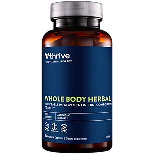 Whole Body Herbal - Joint & Antioxidant Support (60 Vegetarian Capsules)