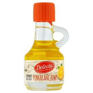 Delecta Pomaranczowy Aromat Do Ciast I Kremow Orange Aroma for Cakes and Cremes 9ml/0.34fl Oz