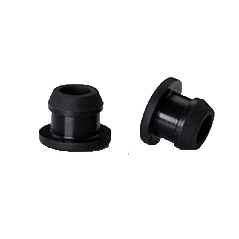 10Pcs/Set Silicone Rubber Stopper T-Type Seal Plug for Steel Frame Tube Pipe Rubber Pung Masking Painting Powder Coating 2/3/4/5/6/7/8/9mm (Color : Black Color, Size : STD010.5)