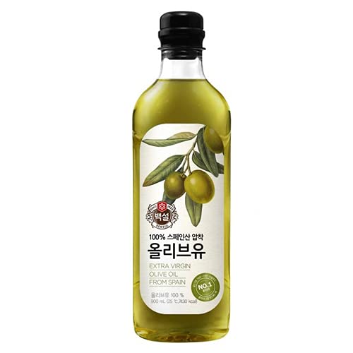 CJ Pure Olive Oil- [CJ- 0.9ltr] (Non Muslim)