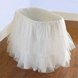 aBaby Bassinet Petticoat, 16" x 32"