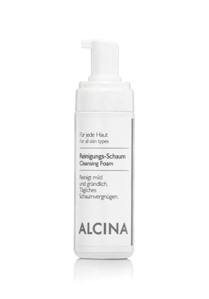 ALCINAFace Cleansing Foam for Normal to Oily Skin, Cleanses Facial Skin, Removes Excess Sebum & Impurities, Prevents Breakouts & Unclog Pores -150ml, Made in Germany