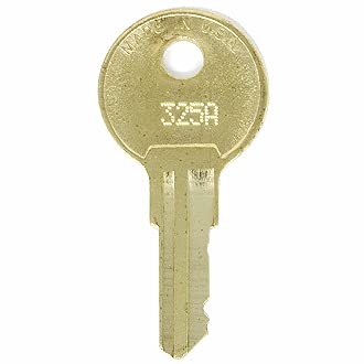 Hudson Lock 325A Replacement Key 2 Keys