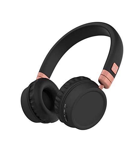 KitSound CASQUE AUDIO HARLEM2 - Noir/Rose Gold