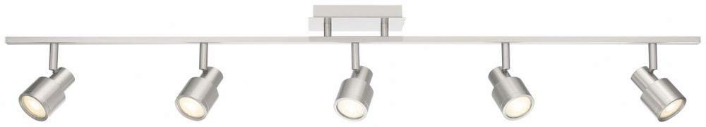 Access Lighting 63075LEDDLP-BS Lincoln Track Light, Brushed Steel