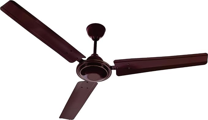 CASTO CRETA SERIES-2 COPPER 390 Rpm 1200Mm High Speed Bee Approved 5 starss Rated Apsra Brown Ceiling Fan WITH 5 YEAR WARRANTY