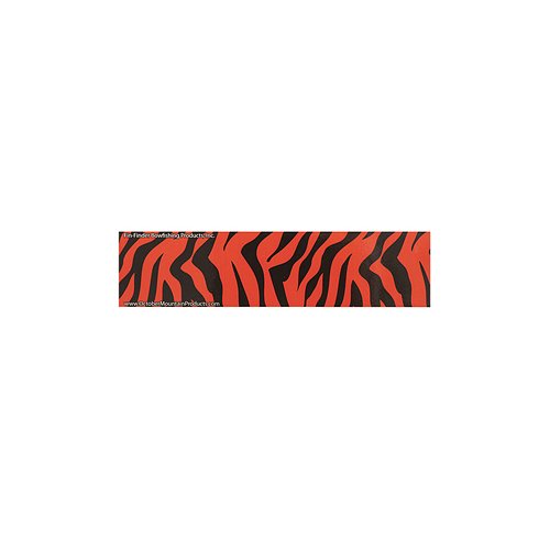 Fin-Finder Hydro-Skin Bottle Wrap Orange Zebra