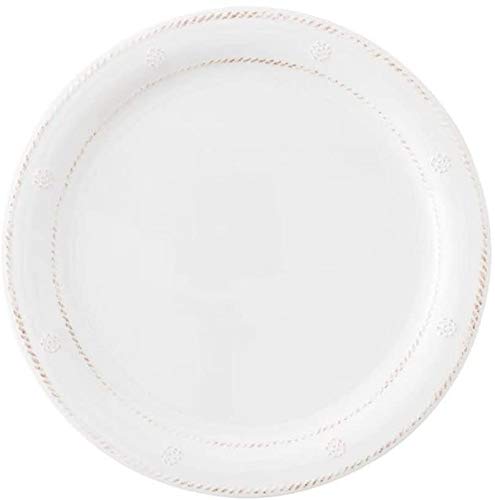 Juliska Al Fresco Berry & Thread Melamine Whitewash Dinner Plate