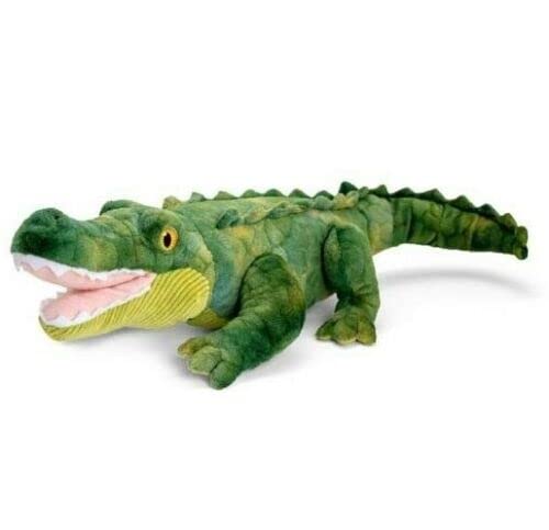 Deluxe Paws Plush Cuddly Soft Eco Toys 100% Recycled (Alligator)