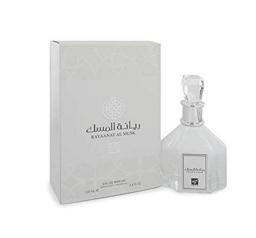 Rihanah Rayaanat Al Musk Eau De Parfum 100 ML (3.4. F.L. O.Z.), Unisex Perfume, Made In U.A.E.