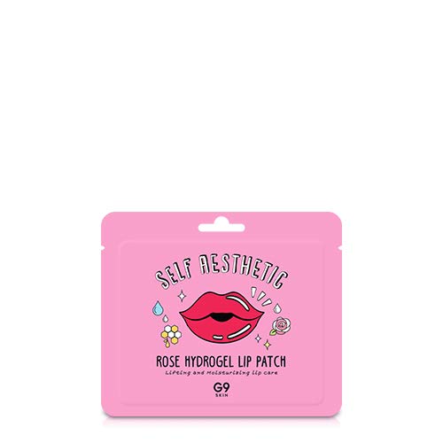 [G9Skin] Self Aethetic Rose Hydrogel Lip Patch Pack of 5