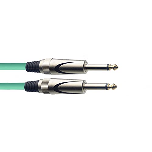 StaggSGC3DL CGR 3M/10FT Instrument Cable - Green