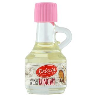 Delecta Rumowy Aromat Do Ciast I Kremow Rum Aroma for Cakes and Cremes 9ml/0.34fl Oz