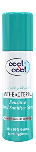 Cool & Cool Sensitive Hand Sanitizer Spray, 60 ml