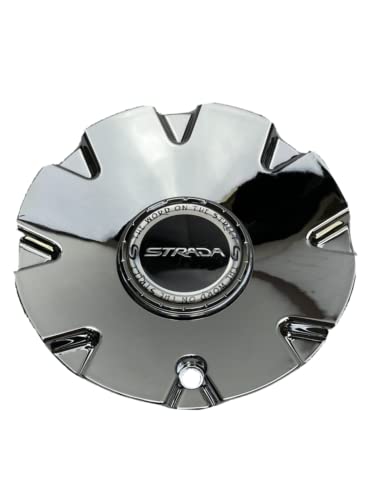 Strada Chrome Wheel Center Cap C-863-4 C-STRA-1