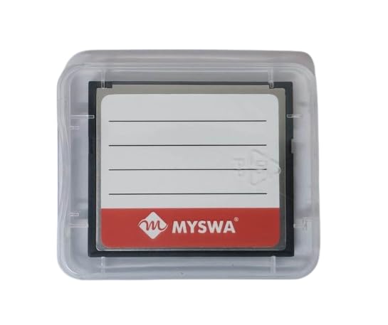 MYSWA F1-CF32GB F1 Extreme Compact Flash 32 GB MLC CF Type 1 Memory Card for CNC Machine, Railways Locomotives, Airplane Cockpits, Camera, Desktop etc