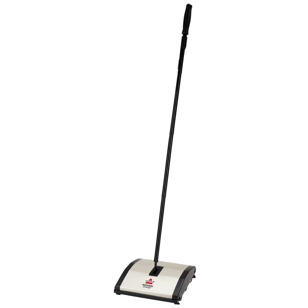 Bissell Natural Sweep Carpet and Floor Sweeper with Dual Brush Rotating System and 2 Corner Edge Brushes, 92N0A, 4.2 lb.