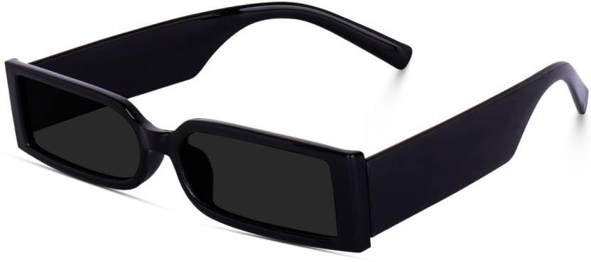 Xflame, MC Stan, Black Sunglass Rectangular Medium for Mens & womens