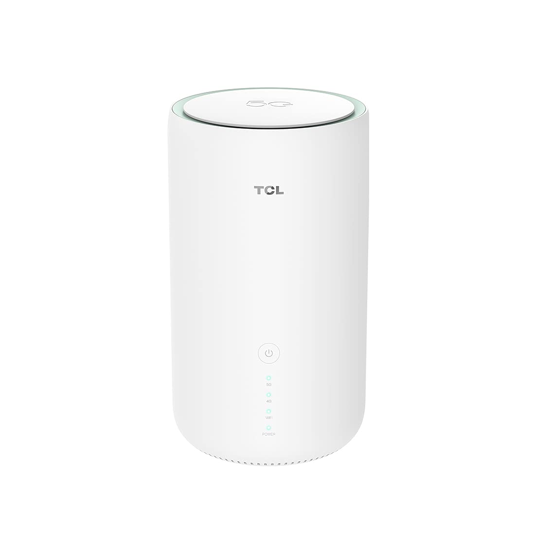 TCL LinkHub HH500E 5G CPE, Smarthome Dual Band Wi-Fi Router, Qualcomm X55 Snapdragon Chipset, Download Speeds of 2.8Gbps, Connects 128 Devices, Unlocked to any Network + UK Plug - White