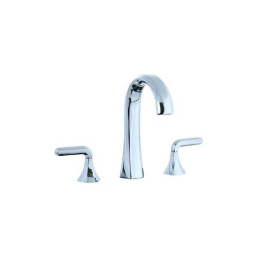 Hexa Widespread Bathroom Sink Faucet with Double Lever Handles Finish: Polished Chrome