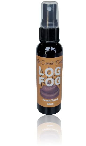 The Candle DaddyLog Fog - Fresh Turd Mist - Perfectly Formulated Terrible Smell - 2 fl oz