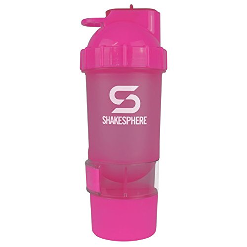 ShakeSphere V3 Shaker Bottle, Full Pink