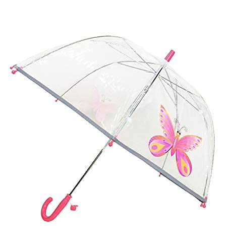 Children's Transparent Umbrella with Fluorescent Border