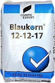 Blaukorn NPK Fertilizer, 12-12-17 Formula, Made in Germany, No.1 Choice in UAE (2KG)