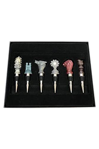 Factory Entertainment Game of Thrones House Sigil Wine Stopper Set of 6