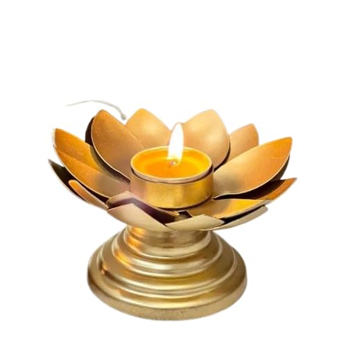 Shree Swamini-Lotus T Light Holder/Diya