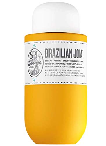 Sol De Janeiro Brazilian Joia Strengthening + Smoothing Conditioner 10 Oz! Blend Of Keratin, Brazil Nut Selenium and Buriti Oil! Hair Conditioner Strengthen, Repairs and Smooths Hair! (Conditioner)