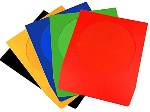 CD SLEEVES, PAPER, COLOUR, 50PK PS0750M By Best Price Square