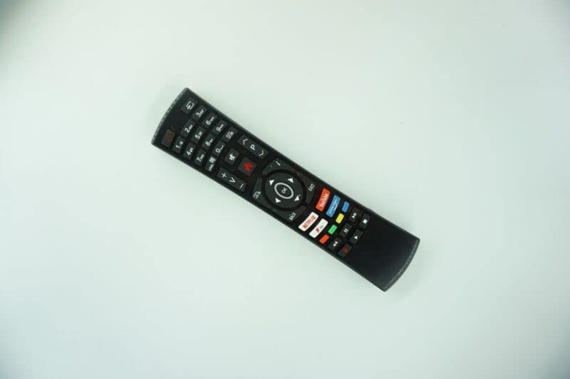 Replacement Remote Control Replace for TV/Audio/Projector for Nikai TV5515 Smart UHD LCD LED HDTV TV