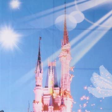 WorldCare® 5X7FT Portray Dream Fairy Tale Castle Backdrop Photography