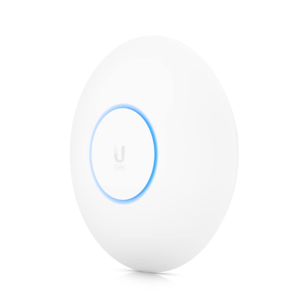 Ubiquiti Networks UniFi U6 Pro Professional Access Point Indoor WiFi Dual Band WiFi 6 Gen 5GHz Band 4.8 Gbps, 2.4 GHz Band 573.5 Mbps Throughput Rate Up to 300 Client Plastic, SGCC Steel White