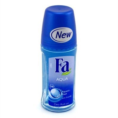 FaCosmetics Roll-On Aqua Deodorant -1.7oz (Pack of 2)