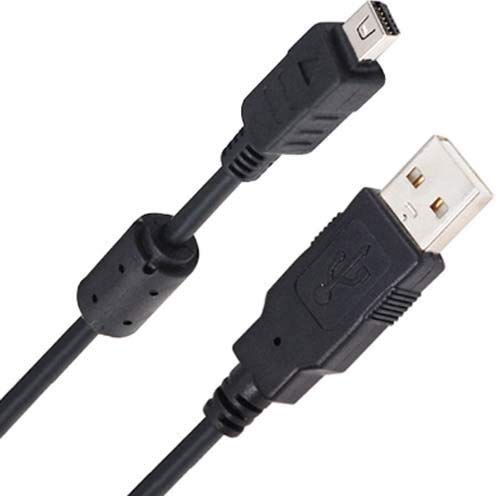 Ienza Data Picture Transfer Charger Charging Wire Cord Cable For Olympus Tough Tg-830 Tg-630 Tg-860 Tg-870 (Not Compatible With All Olympus Cameras, See List Below Before Buying)