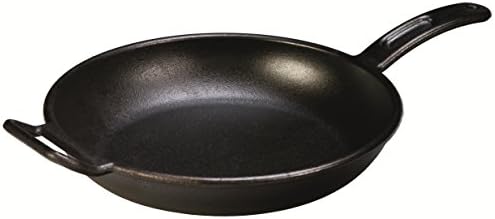 Lodge BOLD 12 Inch Seasoned Cast Iron Skillet, Design-Forward Cookware,Black