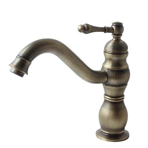 Leilims Antique Copper Retro basin faucet tap Des Europauml ischer style bathroom cabinet Water Dragon