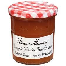 Bonne Maman Pineapple and Passion fruit Preserve Fruit Jam 370 g