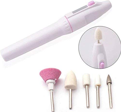 Swabs® Natural,Shiny Nails In Seconds Naked Nails Electronic Manicure Tool.Fast & Easy way to beautiful nails, Finishing Touch Naked Nails Electronic Nail Care System