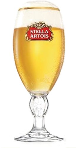 Personalised Engraved Branded 1 Pint Stella Artois Chalice Beer Glass + Gift Box - Enter Your Own Custom Text