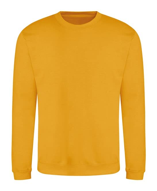 AWDisJust Hoods JH030 Unisex Sweatshirt - Mustard - L