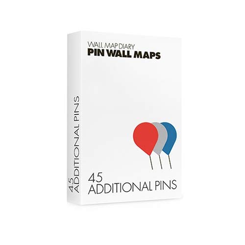 Palomar Additional Pins for Wall Map