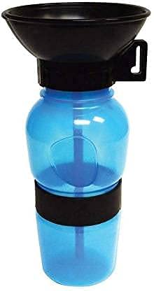 POXEFLIP Water Bowl Bottle Sipper Portable Aqua Dog Outdoor Travel Water Bottle Bowl 18-oz Dog Bottle Auto Dog Mug for Pets