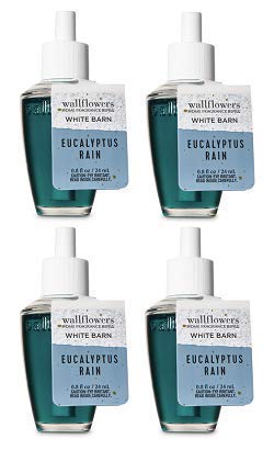 Bath & Body WorksBath and Body Works 4 Pack Eucalyptus Rain Wallflowers Fragrance Refill. 0.8 fl oz.