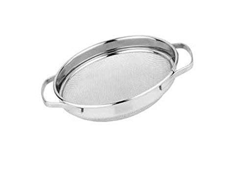 MATALE Puran Jali Stainless Steel Multi Purpose (Silver) Diameter - 26 cm /10 inch