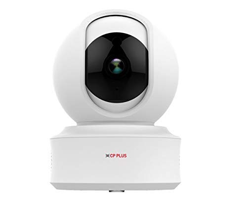 CP PLUS Wi-Fi 1080p Full HD PT Camera, White